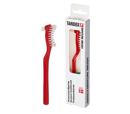Tandex Tandørste til protese Xtra hård, Medicin & Pleje, Tandbørster, Specialtandbørster