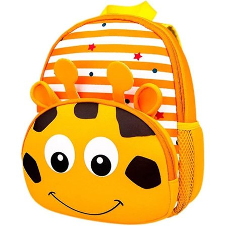 Barnryggsäck Pojkar Ryggsäck Flickor 3 D Barnväska Zoo