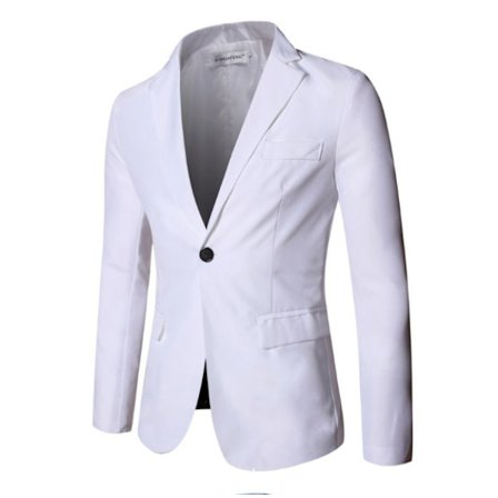 Herrar Casual Slim Fit Jacka