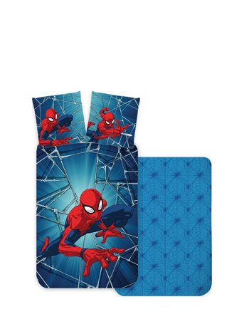 BrandMac Bed Linen Spiderman 1928 - Blue - 140X200CM;60X63CM