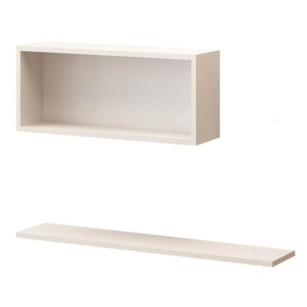 Homemania Vägghyllor Felicita 45x18x30 Cm Vit Vit