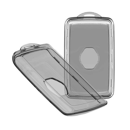 Bilnøglekasse Nøglekassedæksel TRANSPARENT SORT TRANSPARENT SORT