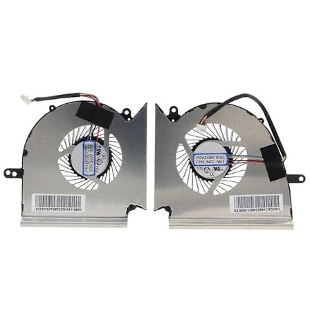 CPU og GPU Kjølefan for Gl75 Leopard 10Sdr 10Ser 9Sc 9Sd Ms-17E2 N414 17
