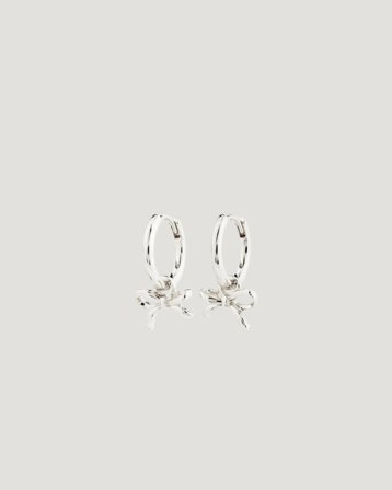 Pilgrim LYSANDRA hoop earrings Kolor srebrny Biżuteria Dziewczyna - Kids Brand Store
