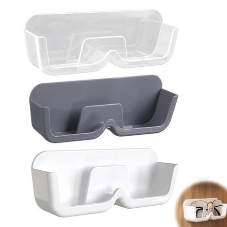 Brilleetuier - 3 stk. - Opbevaring af briller - Opbevaringsorganisator - Opbevaringssystem til briller