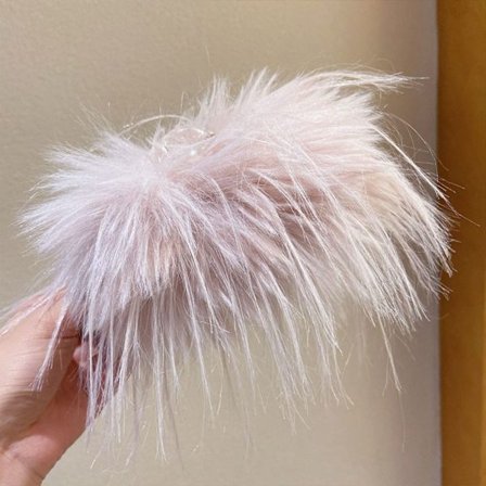 Feather Hair Claw Feather Hårband LJUSROSA A A