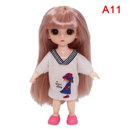 Bjd Casual Docka Fritidsmode Prinsessan Kläder Kostym Accessoarer