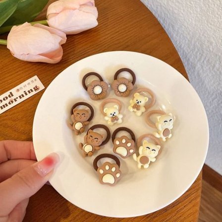 10 st Hårrep Hårring C C