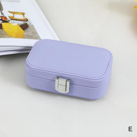 Nytt i aron smyckeskrin för resor Bärbara örhängen halsring E