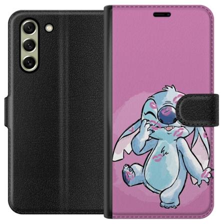 Samsung Galaxy S21 FE 5G Lompakkokotelo Stitch Puss