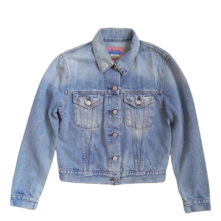 Acne studios 1999 blå konst jeans jacka
