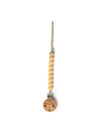 Pacifier Strap H Y Baby & Maternity Pacifiers & Accessories Pacifier Clips Gul That's Mine