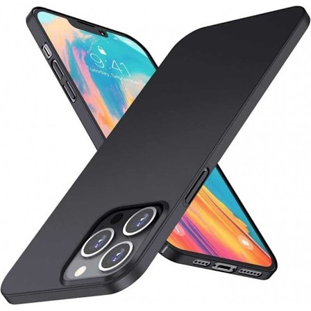 iPhone 13 Pro Ultratunt Matt Svart Skal Basic V2 Svart