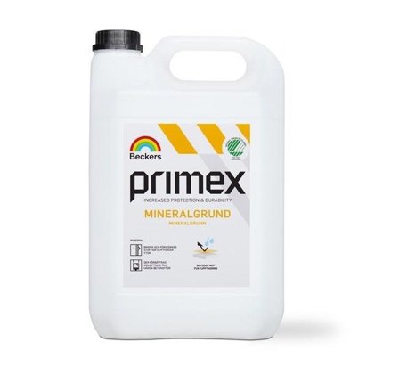 Beckers Primex Mineralgrund Grundfärg 5 l, Färg & tapeter