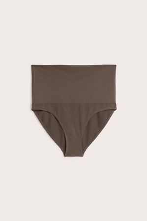 Kappahl | Saumattomat alushousut | Tummanruskea