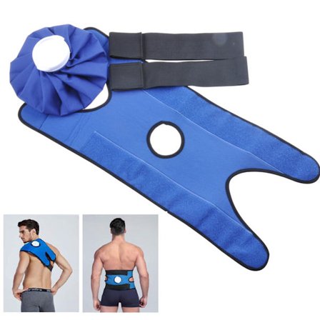 Genanvendelig varm/kold terapi wrap til knæ- og skuldersmerter, ispose kompresbandage