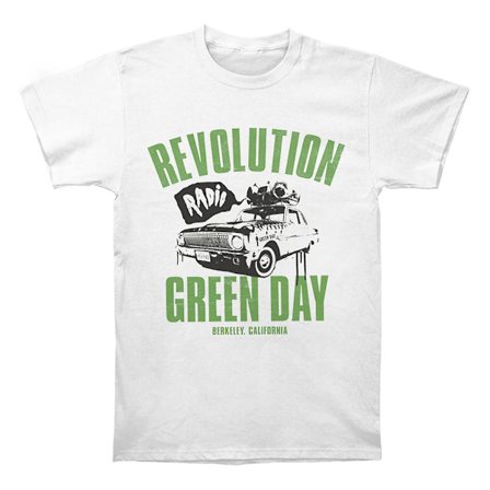 Green Day Radio Car T-shirt