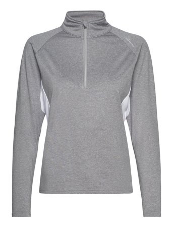 Lds Pines Halfzip Fleece Grey Abacus