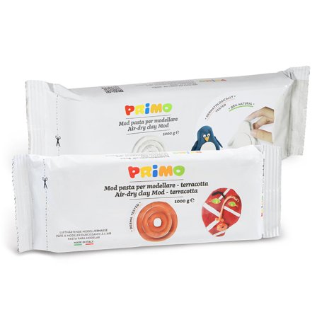 Primo Airdrying clay 1kg White