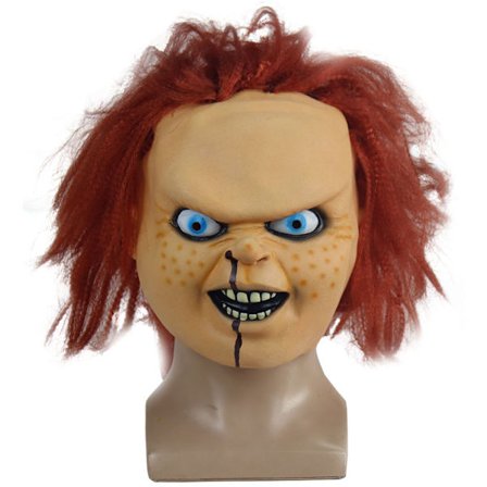 Barns Latex Skräckmask Lek Spel Actionfigurer Maskerad Cos