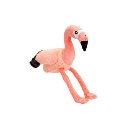 Keel Toys Flamingo Plyschleksak One Size Rosa/svart