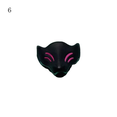 Söpö naamio Doll Fox -naamio 6 6