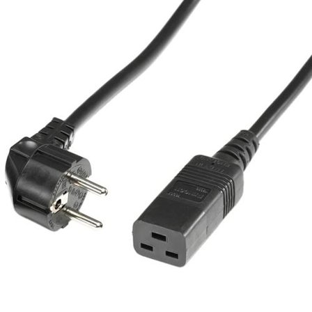 ROLINE Power Cord Schuko, Iec320 -