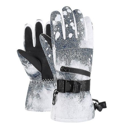 Ski Handsker til Mænd og Kvinder Vinter Varme Tykke Voksen Udendørs Bjergbestigning