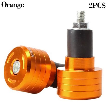 1 Par Universal Motorcykel Handtag ORANGE - high quality