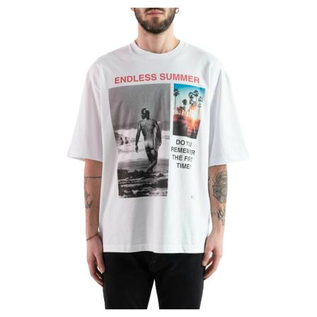 N21 short sleeve t-shirts , Wit , Heren , Maat: XL