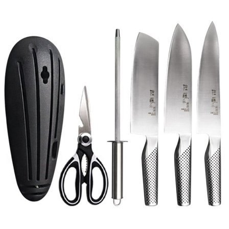 Køkken kniv sæt med knivskarp japansk knive til præcision skæring