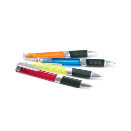 Ballpoint-pennor med gummigrepp - 4-pack