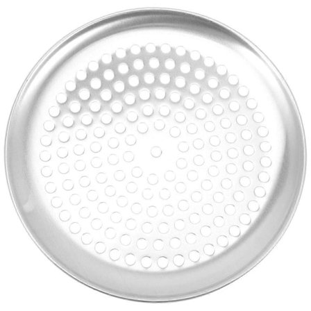 Pizzapanna i rostfritt stål Pizzabricka med hål Pizzabricka för ugn Pizzabakningstillbehör