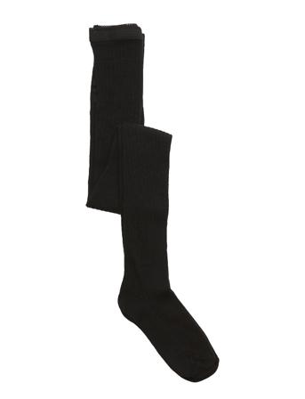 Wool Rib Tights Socks & Tights Tights Grå Mp Denmark