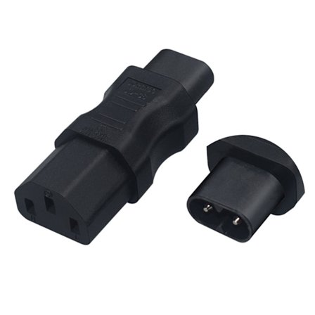 C7 till C8 rak adapter hane till hona Adapter C7 till C8 adapter Kabeladapter C8 till C13/C8 till C15/C8 till C5 Compact-