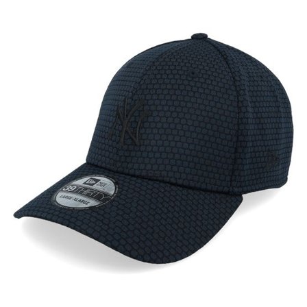 New Era - MLB Blå adjustable Keps - New York Yankees Stretch Mesh 39THIRTY Navy Flexfit @ Hatstore