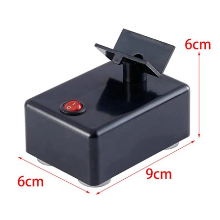 Bærbar neglelakkrister Verktøy Pigmentmikser Vibrasjon Justerbar Gel Polish Flaske Rister for Sminke Neglelim Salonger