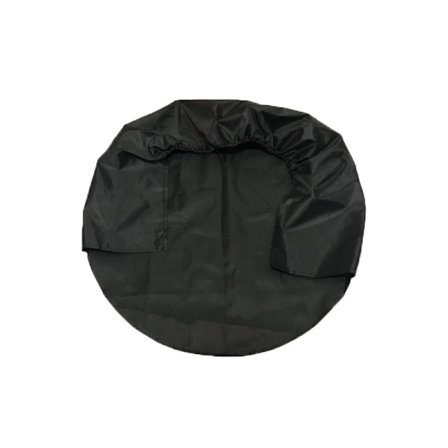 2 st 30-32 tums hjul- och däcköverdrag hjulskydd för husbil lastbil bil husvagn släp svart