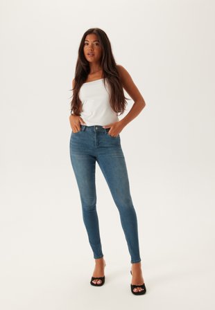 ONLY Onlwauw Mid Sk Dnm Bj777 Vaatteet