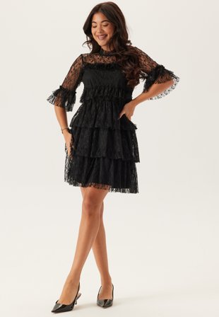 BUBBLEROOM Frill Lace Dress Klær