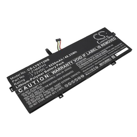 Batteri til bærbar PC for Lenovo Yoga Slim 7 Carbon 13IAP7 82U9003GPB og andre.
