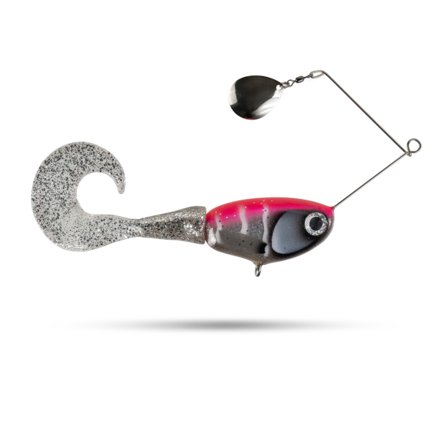 JW Lures Constant Spinnerbait 20cm, 70g - Pink Disco Tiger