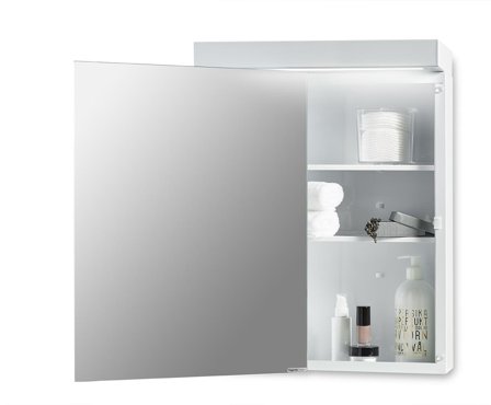 Gårö Plåtprodukter Ekonom Baderomsskap 400 x 500 x 115 mm, Baderom