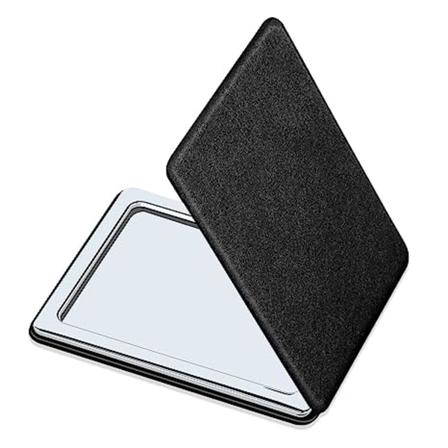Kompakt Spegel för Män, Kvinnor och Flickor, Svart Resespegel