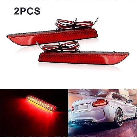Bil LED Bakljus Stötfångare Reflektor Bromsljus För Toyota Harrier Sienna Ez Alphard Aygo Mark X Lexus Is-f Gx470 Rx300 5630 Nx Rc