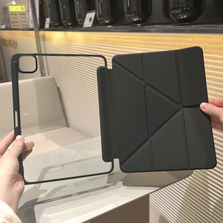 Stilrent fodral för iPad 10 2022 10.9" Y-vik färgkombination Svart