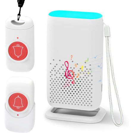 Langaton hätäpainike, ladattava vanhusten hätäpainike, paniikkihälytin ja värinäkello vanhuksille