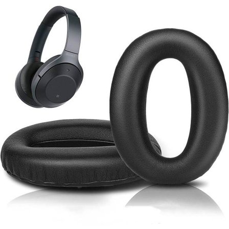 Öronkuddar för Sony MDR-1000X WH-1000XM2 1 par Svart