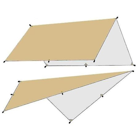 5x3m 4x3m 3x3m Markise Vandtæt presenning telt skygge ultralet have baldakin solskærm