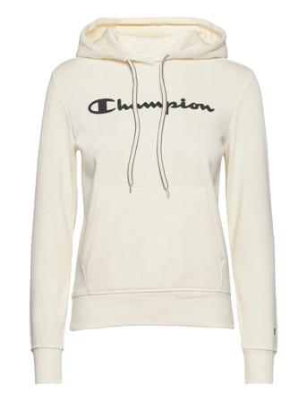 Hooded Sweatshirt Hettegenser Genser Creme Champion